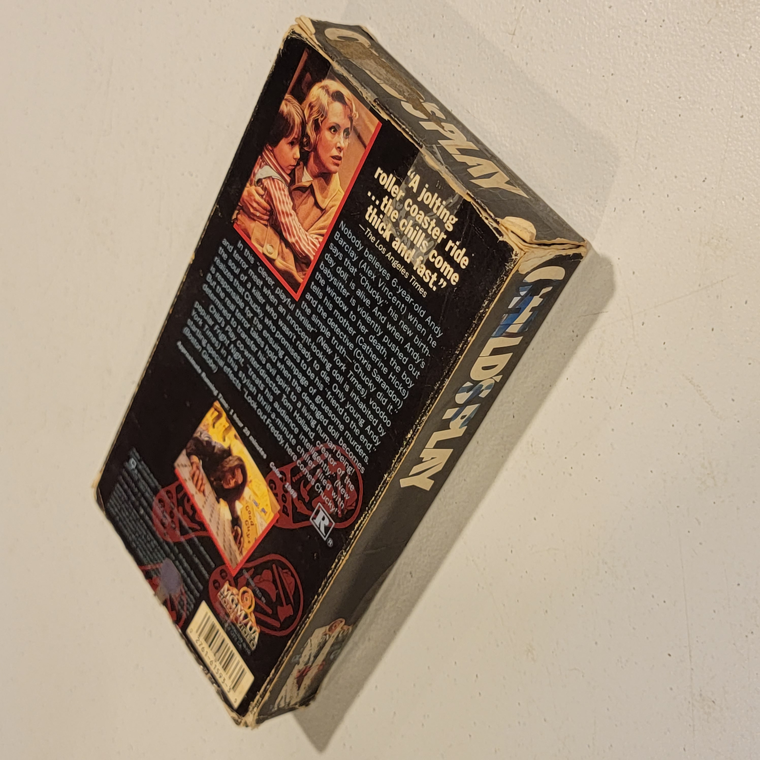 Child's Play VHS 1988 Chris Sarandon CLASSIC SLASHER HORROR